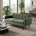 Kingfun 65.2" W Loveseat Sofa, Mid Century Modern Decor Love Seat Couches by KINGFUN-Anexcitingoption