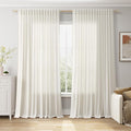 Nanspring Extra Wide Linen Curtains by Nanspring