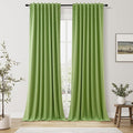 Guken 100% Blackout Curtains 90 Inch Length 2 Panels Set by Guken