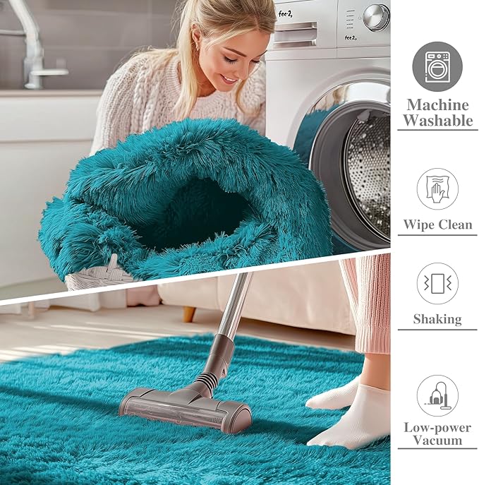 OLANLY 6x9 Machine Washable Large Area Rugs - Image 2
