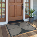 Lahome Enfys Rainbow Easy Jute Rug, Farmhouse Non Slip Non Shedding Lightweight by Lahome