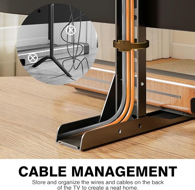 TAVR Universal Table Top TV Stand Mount, TV Legs - Image 5