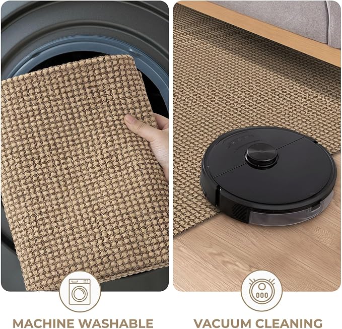 KOZYFLY Extra Long Runners for Hallways 2.6x14 ft Washable Kitchen Runner Non - Image 7