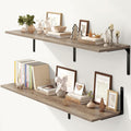 Fun Memories Floating Shelves for Wall, 12 Inch Deep Floating Shelves Set of 2 by FunMemories