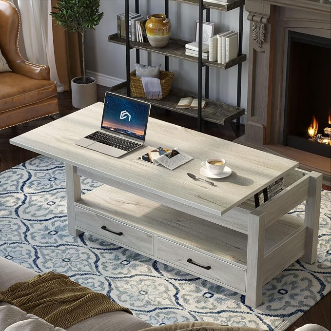Rolanstar Coffee Table, Lift Top Coffee Table - Image 2