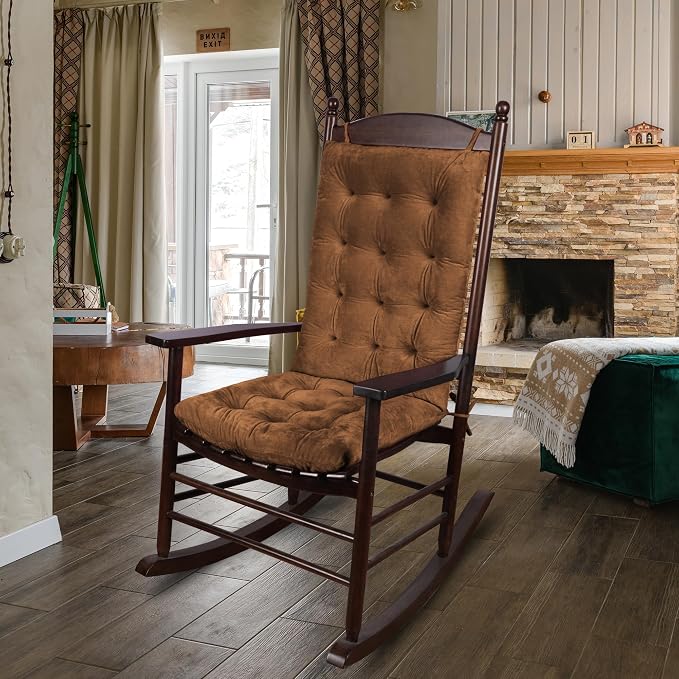 ELFJOY Rocking Chair Cushion Large Rocking Chair Pads - Image 5