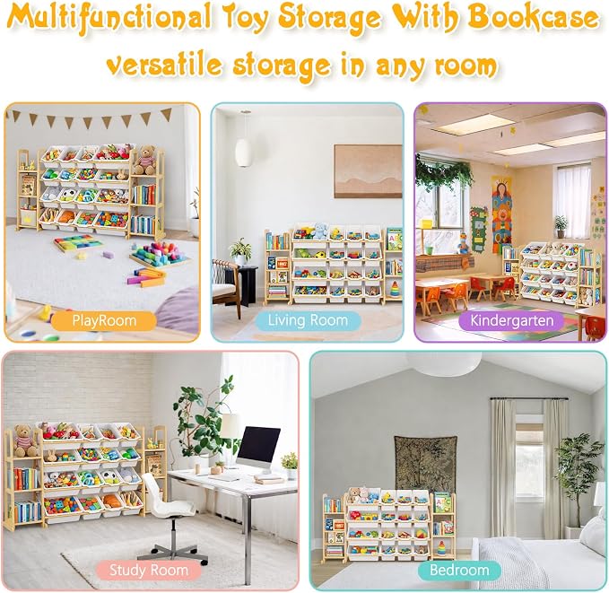 Kids Toy Storage Organizer - Image 7