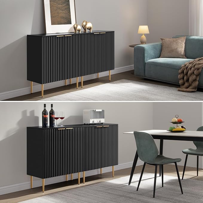 SICOTAS Sideboard Buffet Storage Cabinet - Image 8