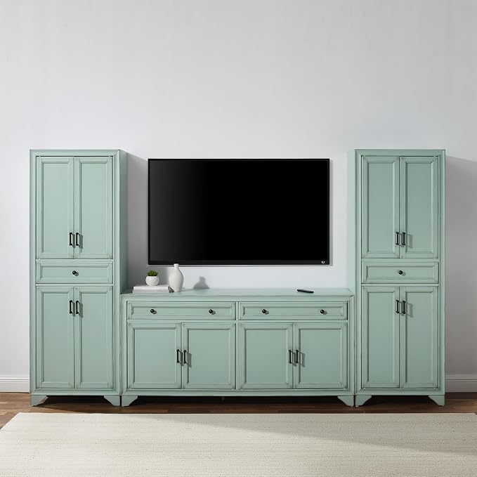 Crosley Furniture Tara 3-Piece Modern Farmhouse Sideboard Buffet Cabinet and - Image 11