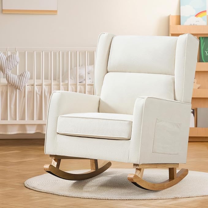 HCHAIRH Nursery Rocking Chairs, Rocking Chair Nursery - Image 9