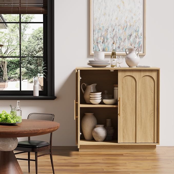 FORTUNETEC Sideboard Buffet Cabinet - Image 7