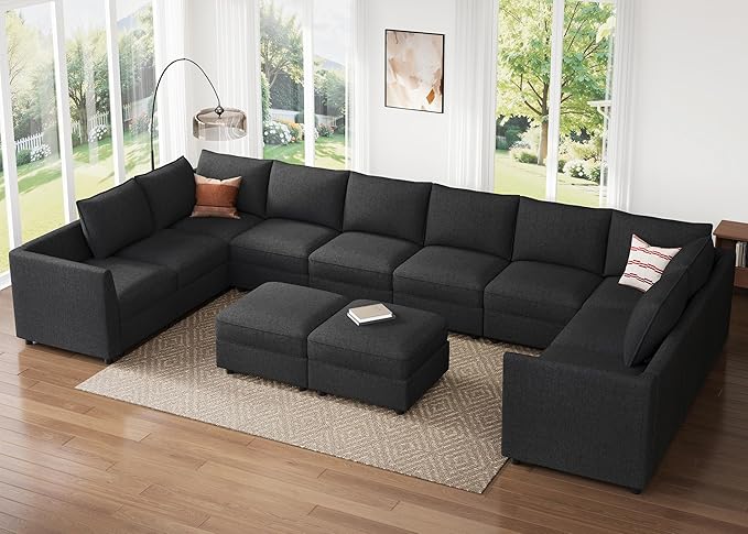 HONBAY Modular Sectional Sofa Sleeper Couch by HONBAY