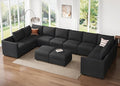 HONBAY Modular Sectional Sofa Sleeper Couch by HONBAY