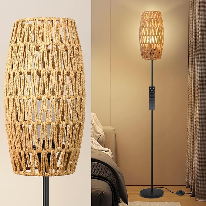 Ruiever Floor Lamp for Living Room, Farmhouse Floor lamp, Modern Standing lamp - Image 5