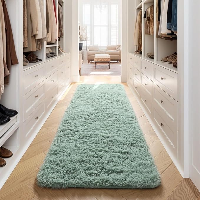 PAGISOFE Sage Green Runner Rugs - Image 7