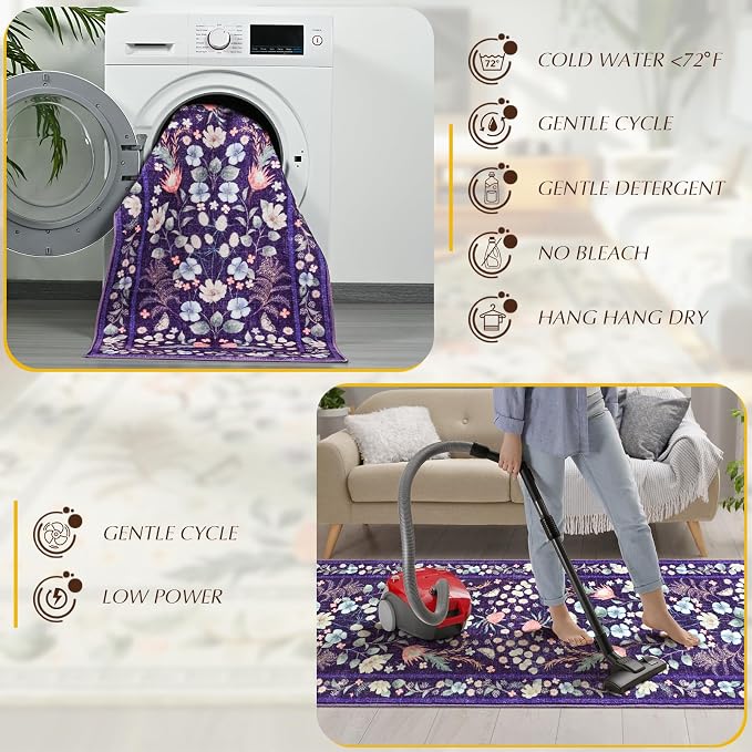Runner Rug, 2x6 Washable Runners - Image 4