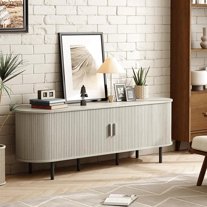 ONBRILL 70.8" TV Stand with Power Outlet - Image 8