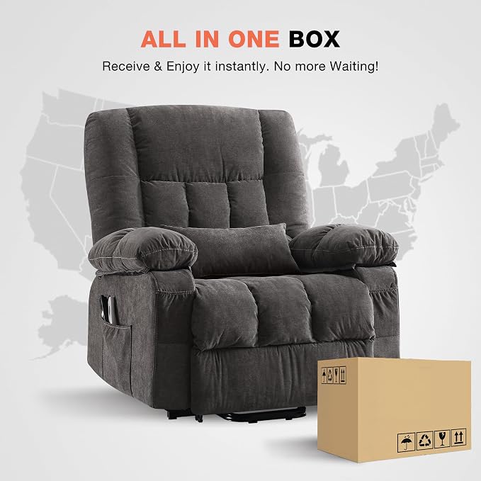 MAHOMICO Power Lift Recliner Chair - Image 9