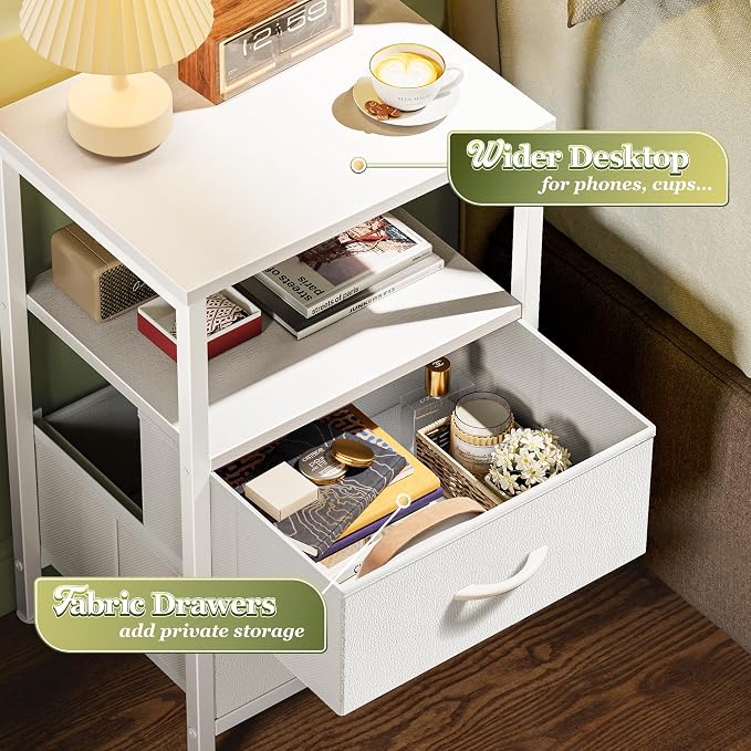 Huuger Night Stand Set of 2, Nightstand - Image 5