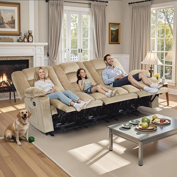 MCombo Zero Gravity Power Reclining Sofa - Image 2