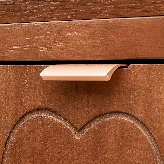 eHemco Kawaii Sweetheart End Table, 16.5 x 14 x 31 Inches, Indoor Living Room - Image 6