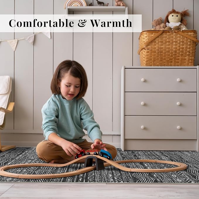 3x10 Washable Hallway Runner Rug - Image 3
