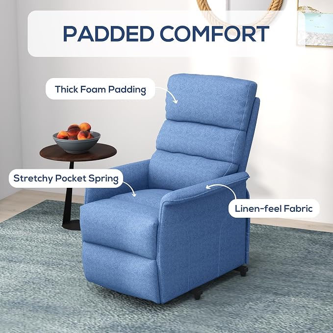 HOMCOM Power Lift Recliner Chair - Image 6