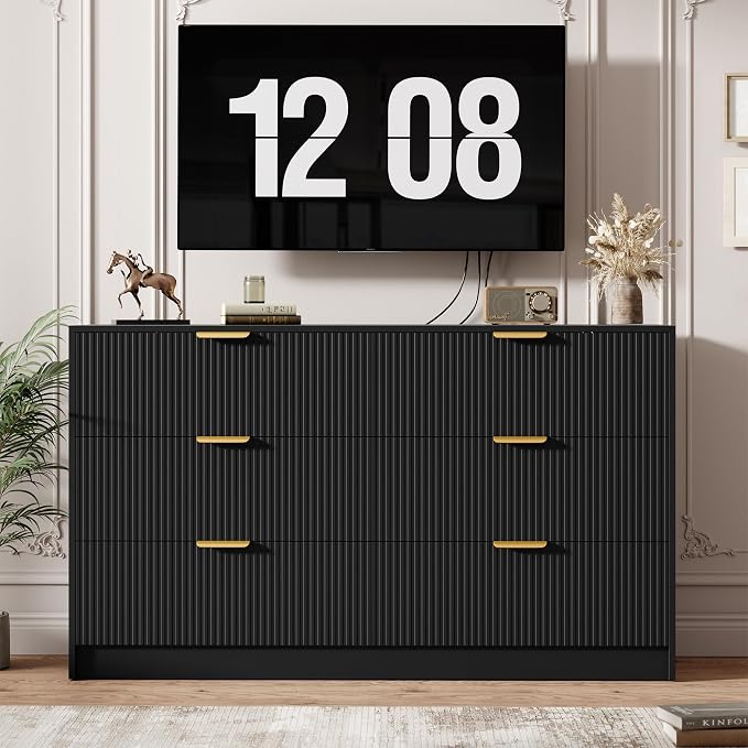 Garvee 6 Drawers Dresser for Bedroom - Image 3