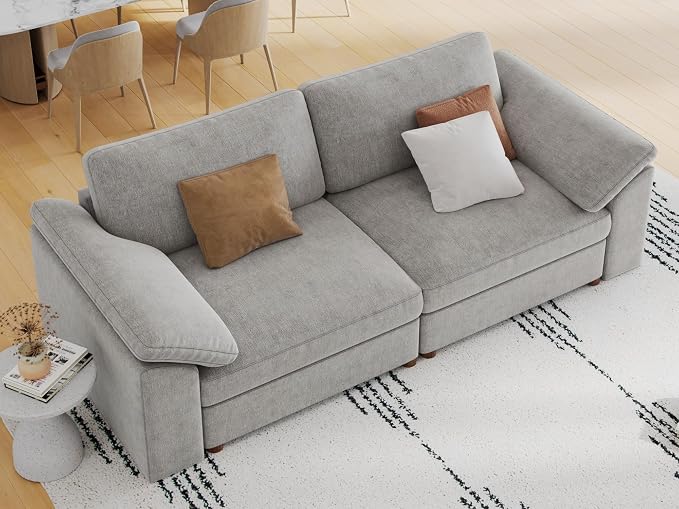 EASE MOOSE Modern Loveseat Sofa - Image 4