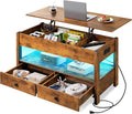 WLIVE Coffee Table, Lift Top Coffee Table by WLIVE