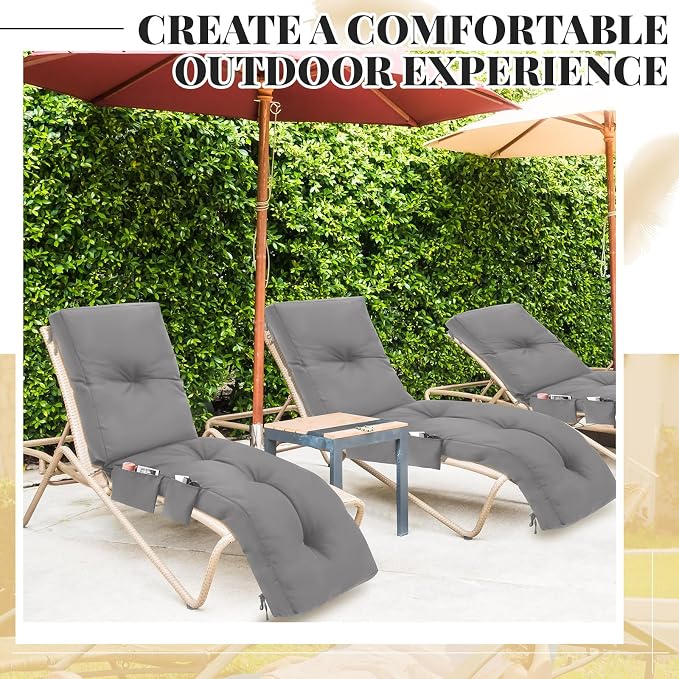 Outdoor Chaise Lounge Cushions - Image 8