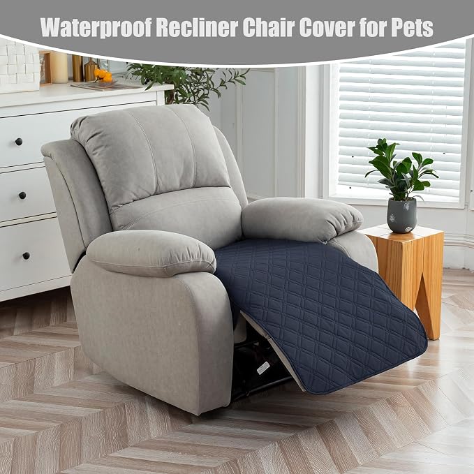Genina Waterproof Recliner Chair Covers, Recliner Cover - Image 3
