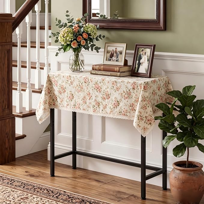 Sturdy Console Table with 98 lb Capacity, Stable Wobble-Free Design - Image 8
