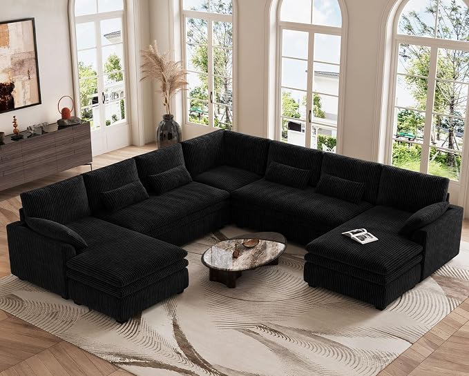 Belffin Large Modular Sectional Sofa by Belffin