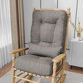 Rocking Chair Cushions with Pillow, Waterproof and Fade-Resistant Thicken by Aofeite