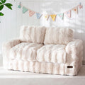 MAXYOYO Extra Wide Kids Bean Bag Chair, Comfy Bubble Fabric Bean Bag Sofa by MAXYOYO