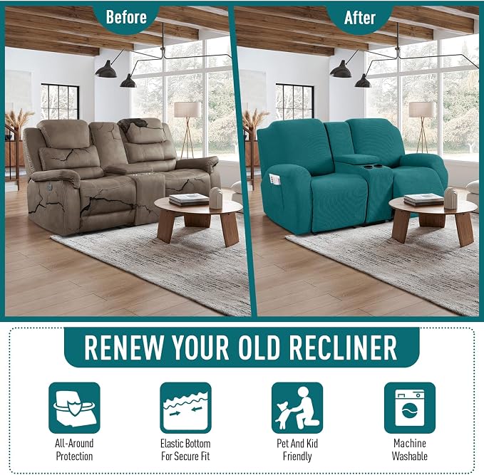 TAOCOCO Loveseat Recliner Cover - Image 4