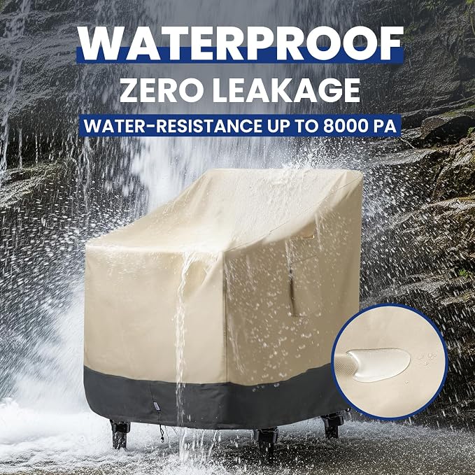 Extra Heavy Duty Outdoor Chair Covers Waterproof - Image 4