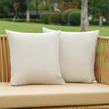 NiNi ALL Pack of 2 Decorative Outdoor Waterproof Pillow Covers Square Garden by NiNiALL