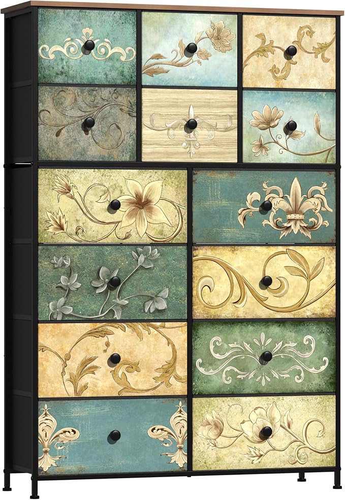 Tohomeor Dresser with Drawers for Bedroom Chest of Drawers Fabric Dresser for by Tohomeor