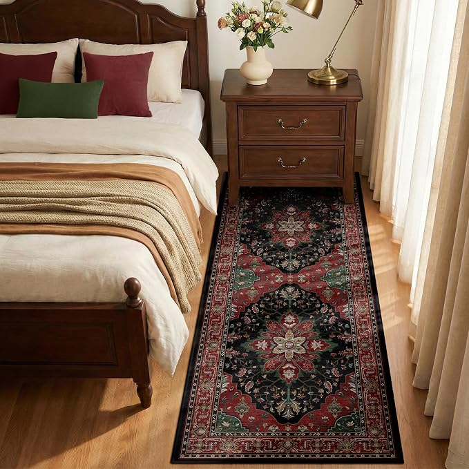 RELEANY Area Rugs 2'x6' Runner Rug Non Slip Washable - Image 3