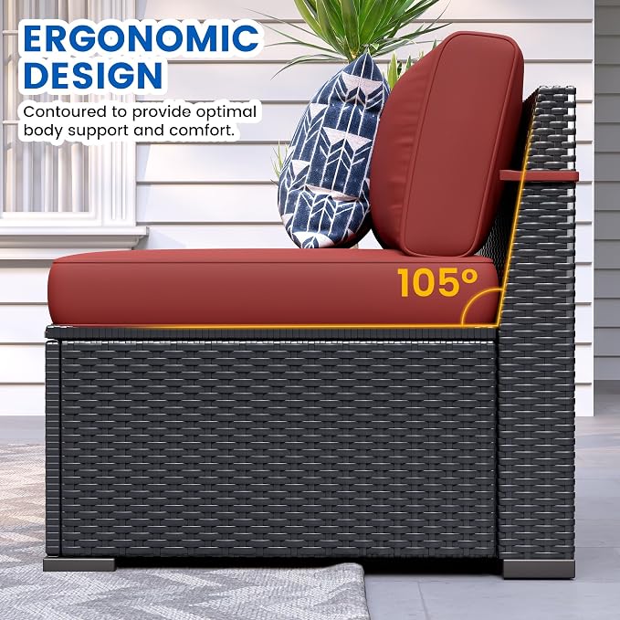 8 Piece Patio Furniture Set - Image 4