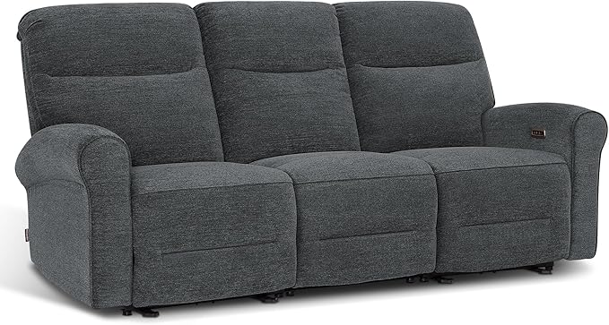 MCombo 87.8" Wall Hugger Power Reclining Sofa by MCombo