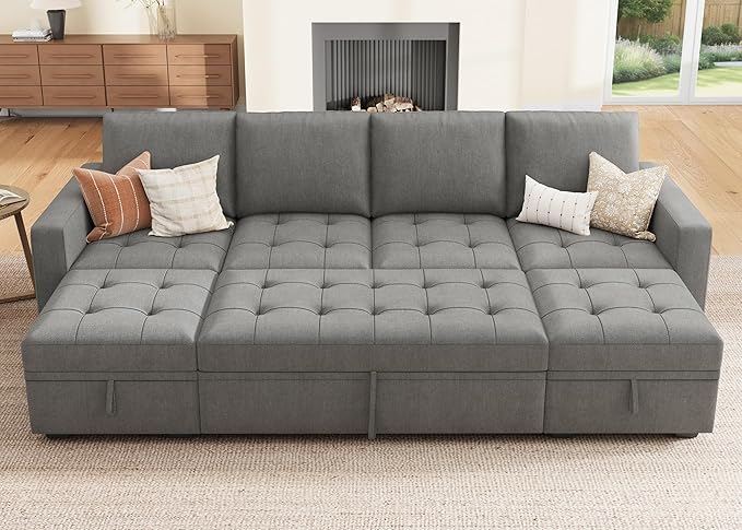 HONBAY Modular Sectional Sleeper Sofa by HONBAY
