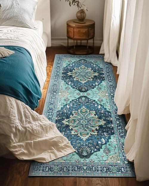 Area Rugs 2'x6' Runner Rug Non Slip Washable - Image 2