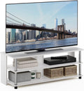 Furinno Sully TV Stand, 3-Tier Rectangular Entertainment Center by Furinno-FitsYourSpaceFitsYourBudget