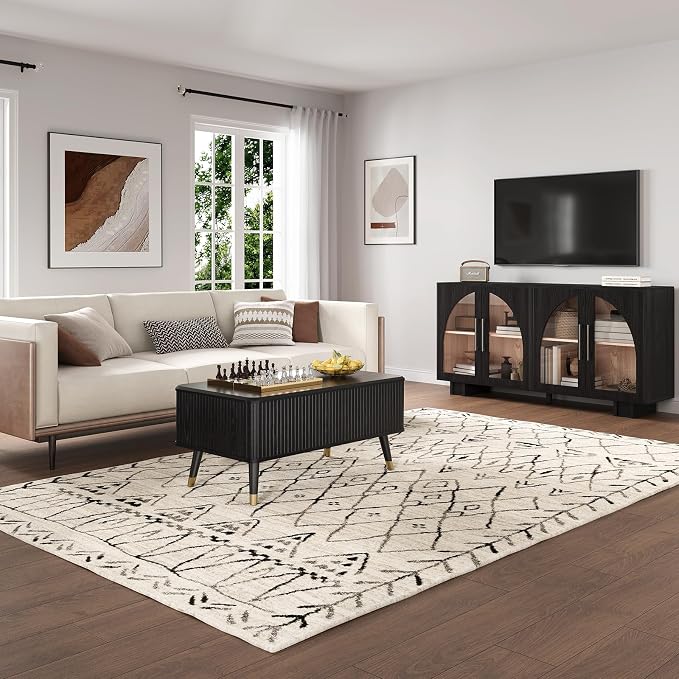 SULIVES Lift Top Coffee Table - Image 7