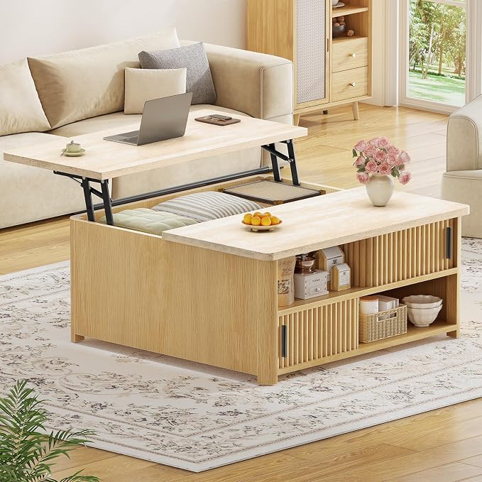 Itaar 31.5" Lift Top Coffee Table - Image 9