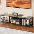 VECELO TV Stand with Power Outlets by VECELO