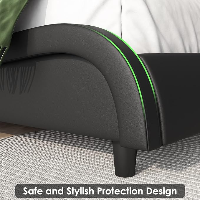 Keyluv King Size LED Bed Frame - Image 8